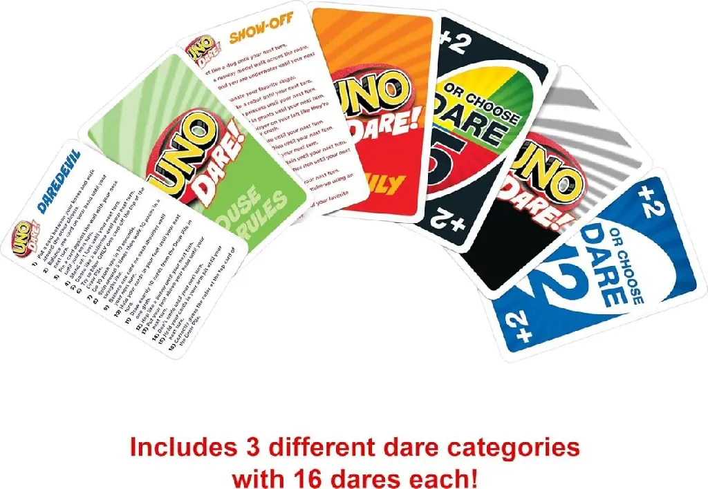 Uno Dare Deckathon Games