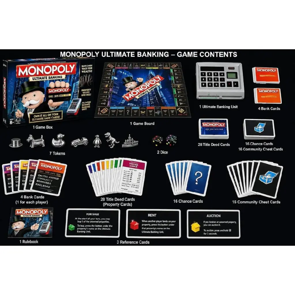 Monopoly Ultimate Banking Deckathon Games