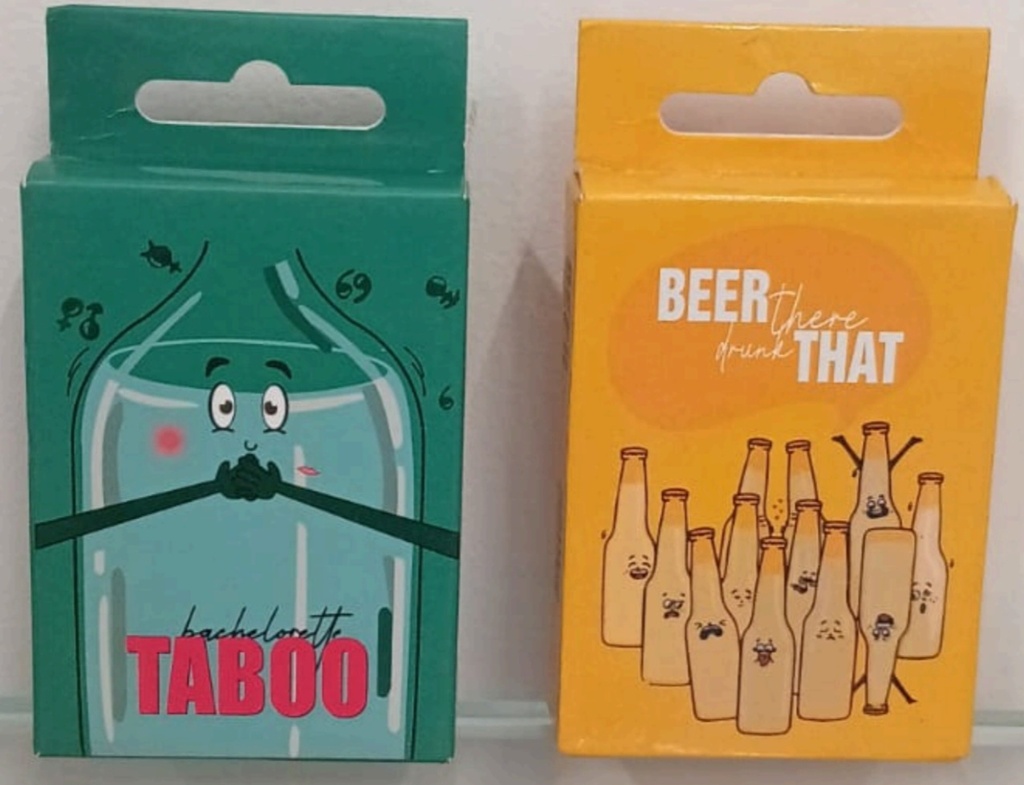 [Card Game] TABOO & BEER THERE