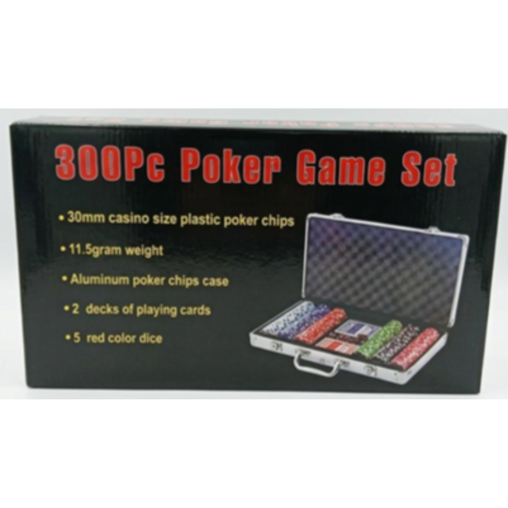 POKER CHIPS (300PC)
