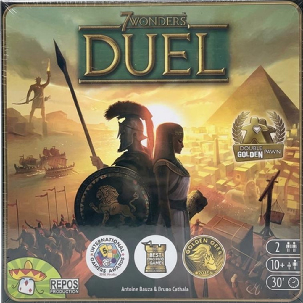 7 Wonders Duel – 2-Player Strategy Card Game