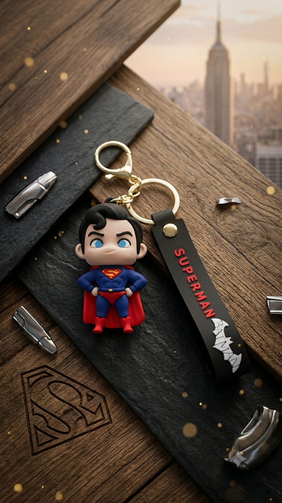 Super-man Keychain