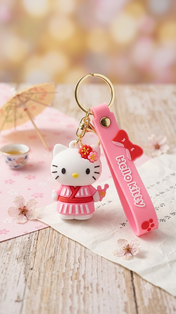 Hello Kitty Keychain
